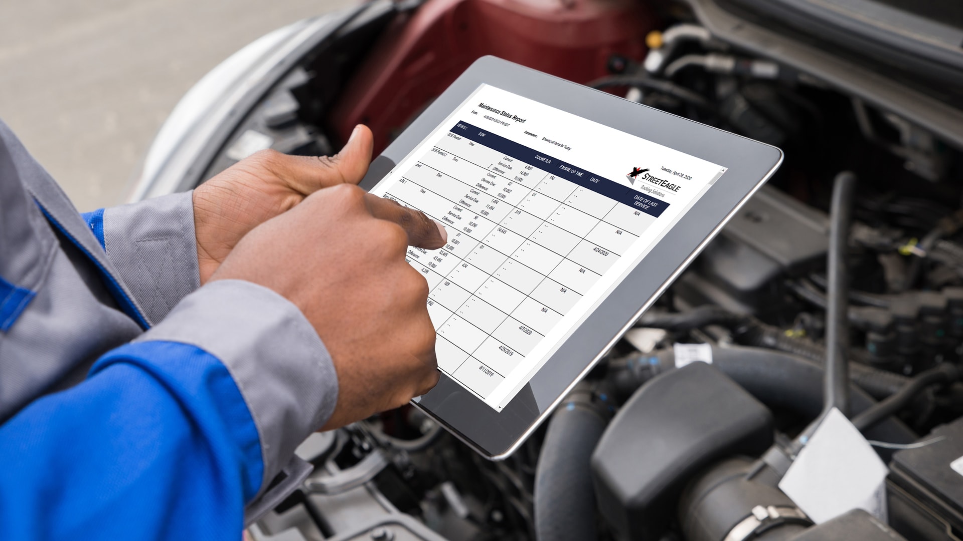 Proactive monitoring of every vehicle's performance and utilization, from anywhere
